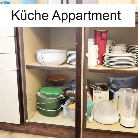 아파트 Privat In In Egelsbach, Klimaanlage, Self Check In Ueber Tuerschluesselcode, Sauna Optional