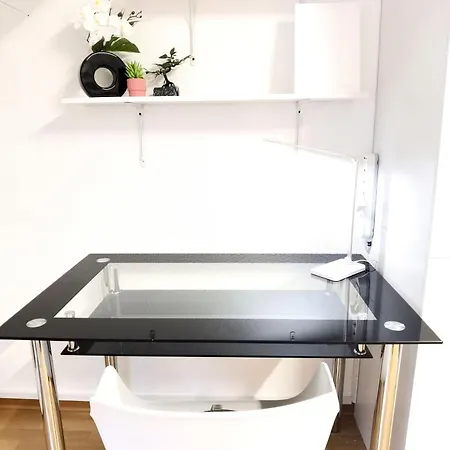 Privat In In Egelsbach, Klimaanlage, Self Check In Ueber Tuerschluesselcode, Sauna Optional 아파트